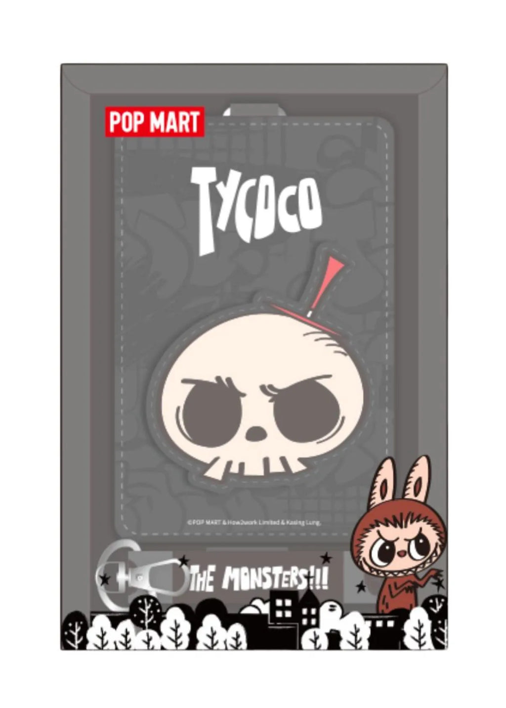 Nouvelle série POP MART LABUBU TYCOCO THE MONSTERS : Porte-cartes, figurines Mokoko Zimomo, boîte mystère, jouets anime