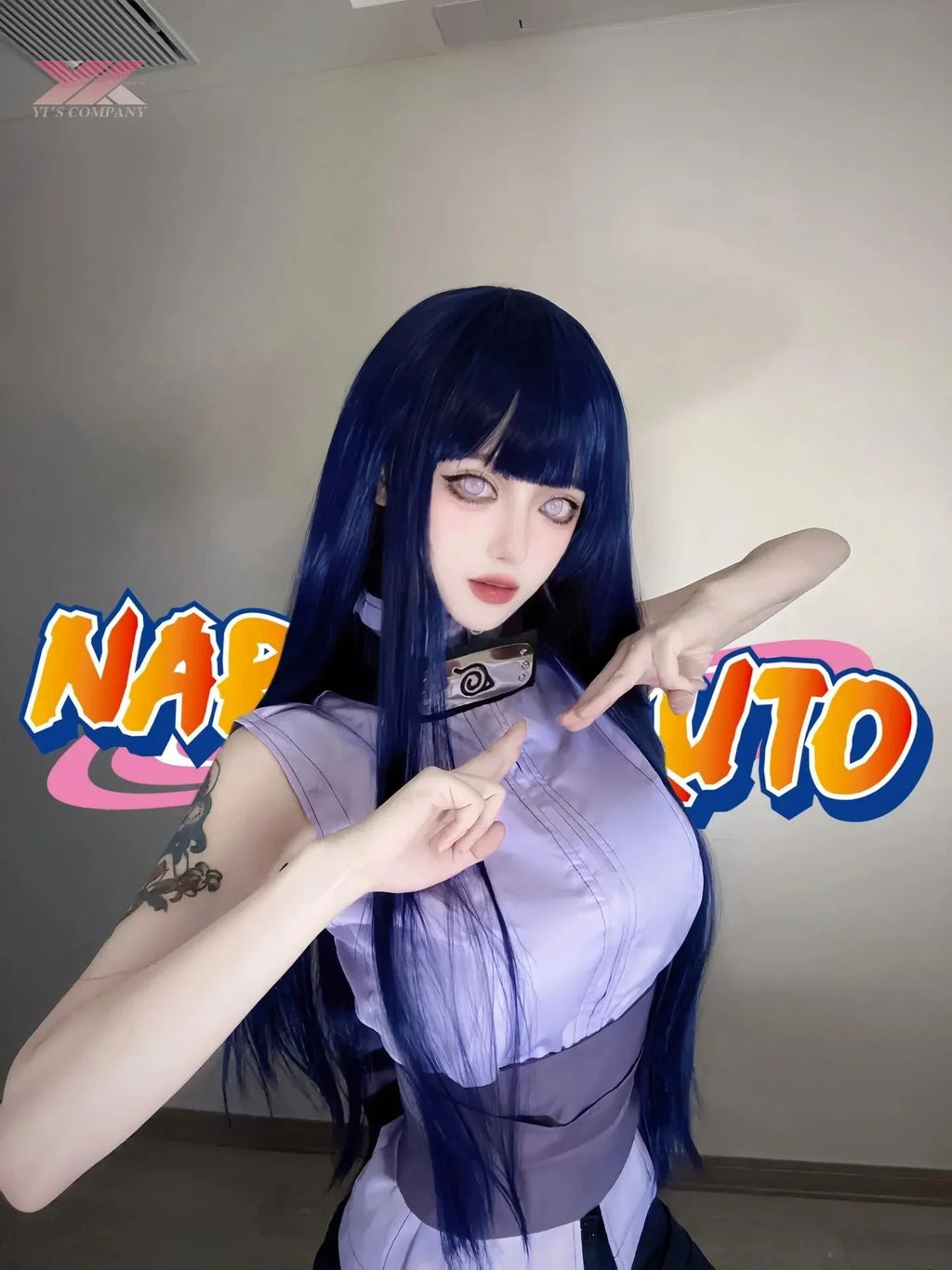 Hinata Hyuga Shippuden Generation Hinata Shirt Pants Belt Cosplay Costumes Cosplay Halloween Carnival Costumes Wig – vue 2