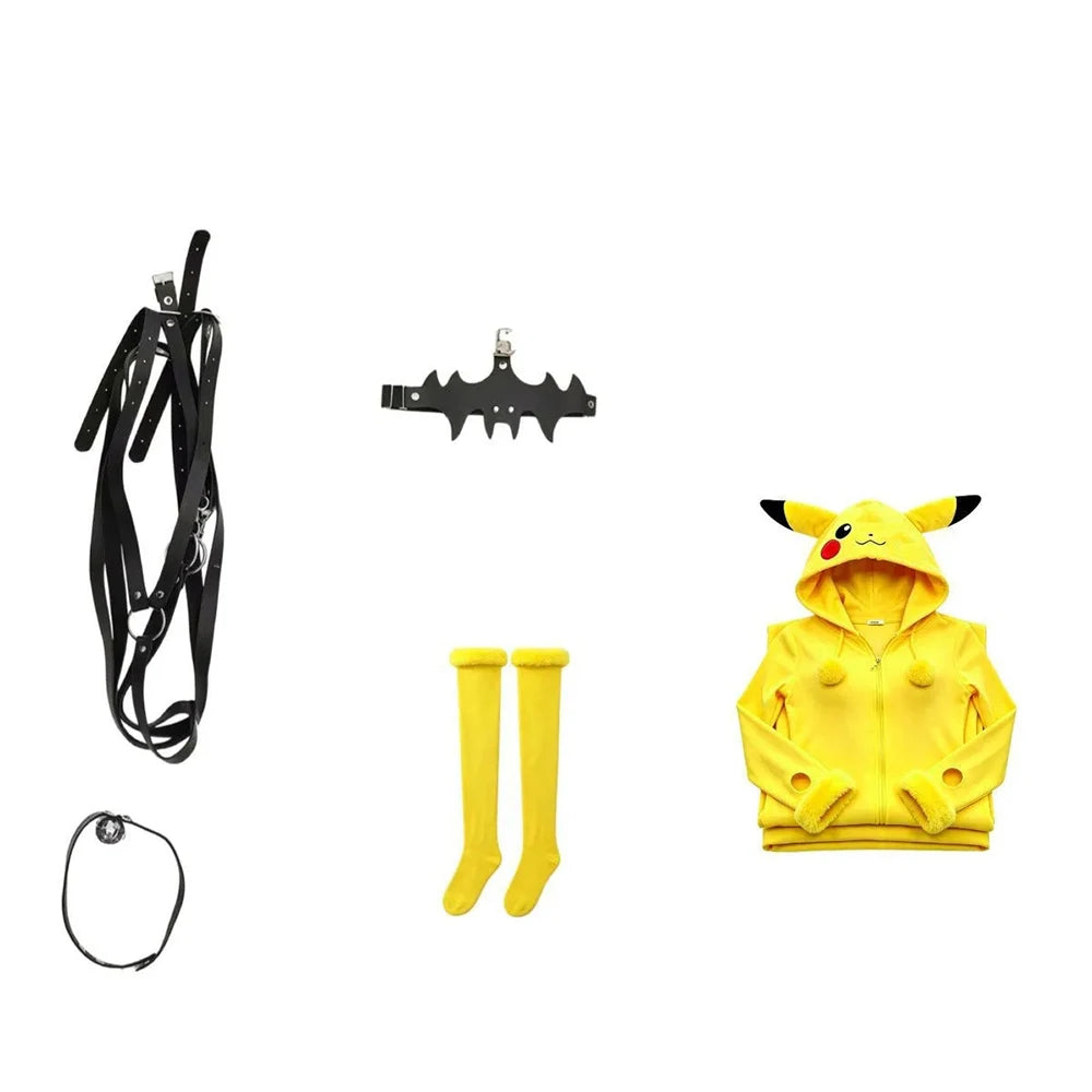 Mon Bubu Kawaii – Yellow Mouse Cosplay – Combinaison Peluche Kawaii