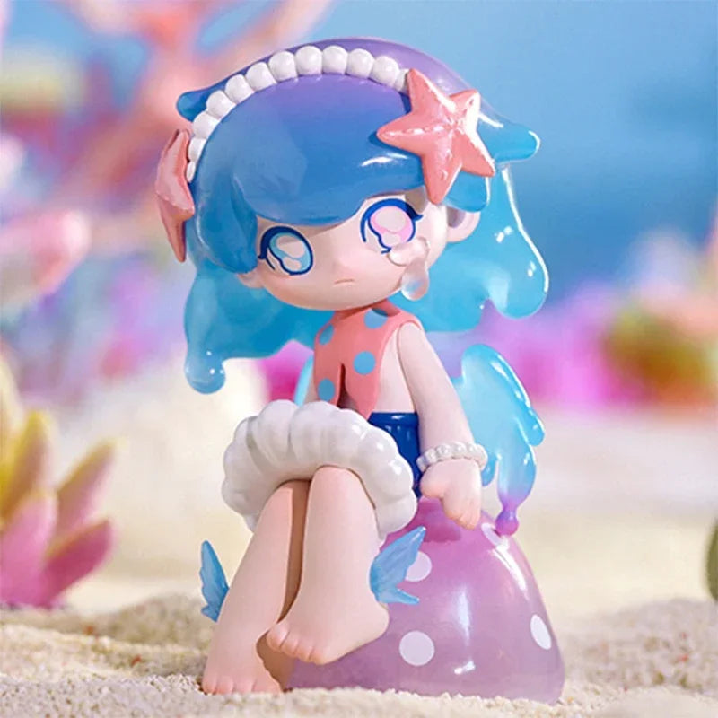 POP MART AZURA – boîte aveugle série élément naturel, jouets, boîte mystère, figurine originale, poupée mignonne,…
