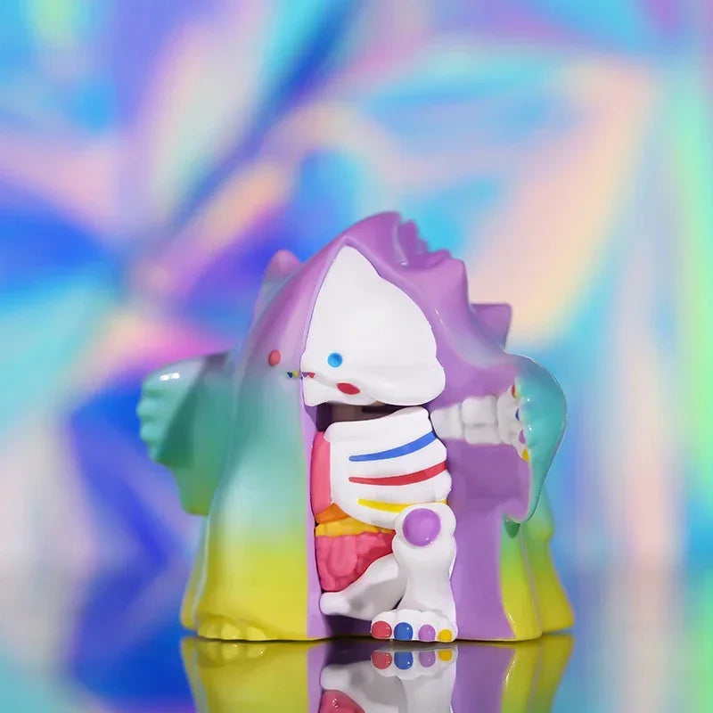 POP MART YUKI Série Evolution Boîte Mystère Décoration de Bureau Modèle Mignon Cadeau Jouets Anime