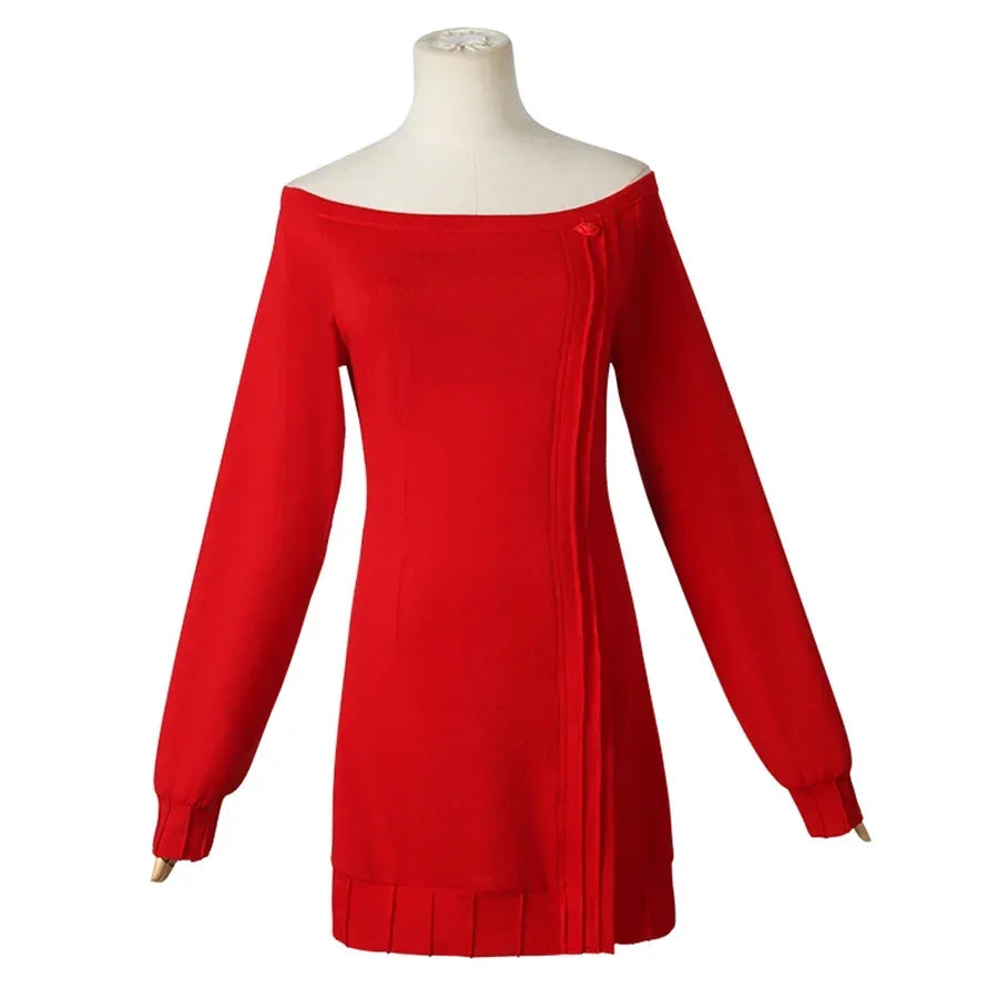 Yor Forger Cosplay Costume – Spy x Family – Dress and Wig