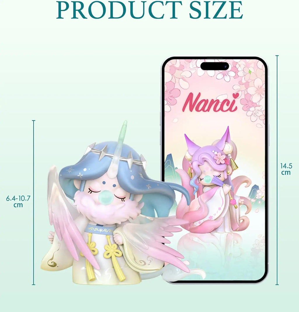 Robotime Rolife Nanci auspiieux esprit oriental bête boîte aveugle figurines d'action poupée jouets boîte Surprise…