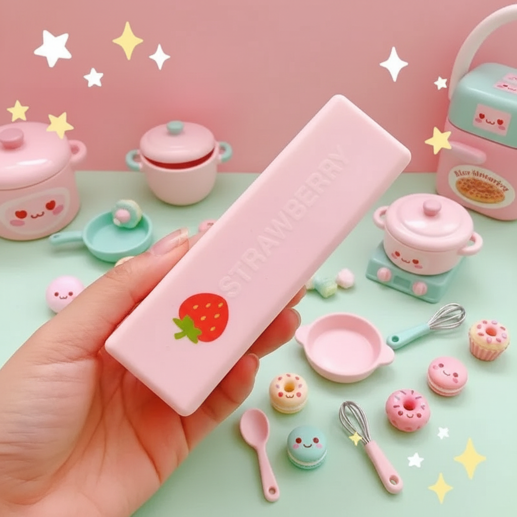 Fidget Toy Bâtonnet de Beurre – Forme Fromage Anti-Stress – vue 14 | BubuKawaii