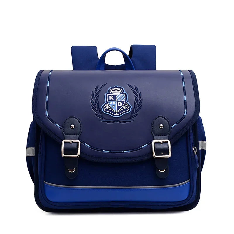 Sac à Dos Orthopédique Floral – Écolière Kawaii – Bleu Aqua | BubuKawaii