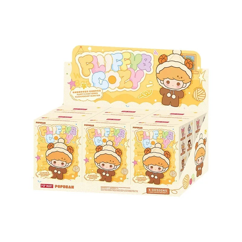 Nouveauté POP MART véritable Pop Bean moelleux et confortable série boîtes aveugles mignon pendentif à la mode…