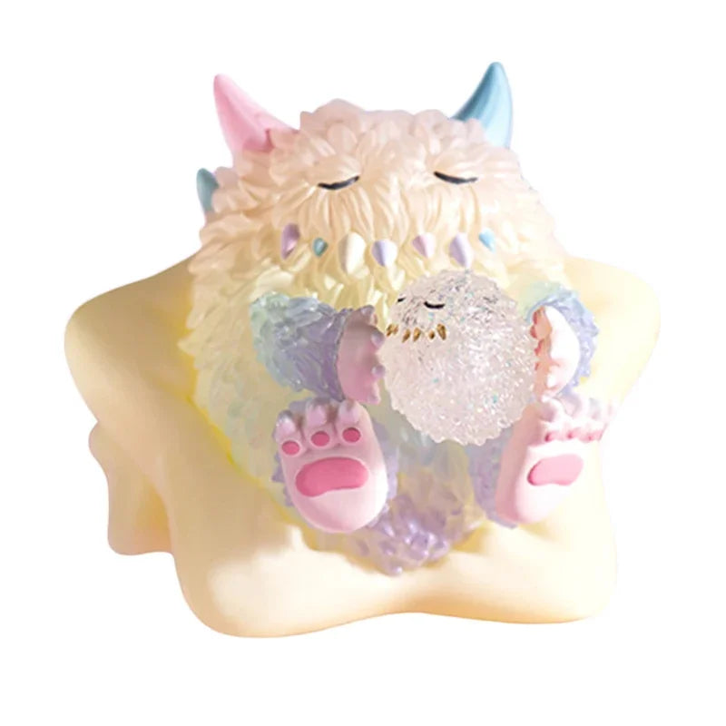 POPMART INSTINCTOY monstre moelleux vie joyeuse boîte aveugle jouets boîte mystère Mistery Caixa figurine Surpresa…