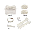 Anime Alien Stage Sua Cosplay Dress Costume Women White Bodycon Skirt Stage Uniform Halloween Carnival Clothes – A