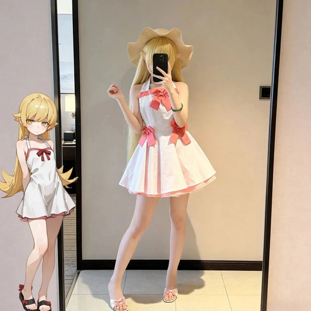 Mon Bubu Kawaii – Oshino Shinobu Cosplay Dress – Women's Costume Dress