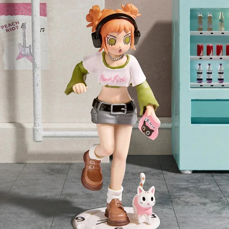 POP MART – boîte aveugle série Peach Riot RUSH HOUR, boîte mystère, sac de devinettes, jouets poupée, Collection…