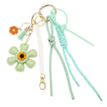New In Leather Sunflower Bag Charms Fashionable Pendant Of Bag Braided Rope Woman… – Vert clair – vue 7 | BubuKawaii