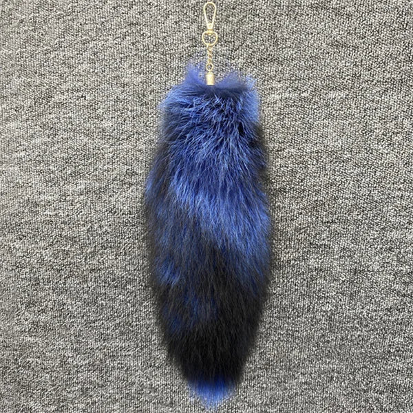 Huge Fluffy Faux Fur Fox Tail Keychain Bag Charms Therian Tail Fox Tail Keychain Fur… – Couleur 22 – vue 26 | BubuKawaii
