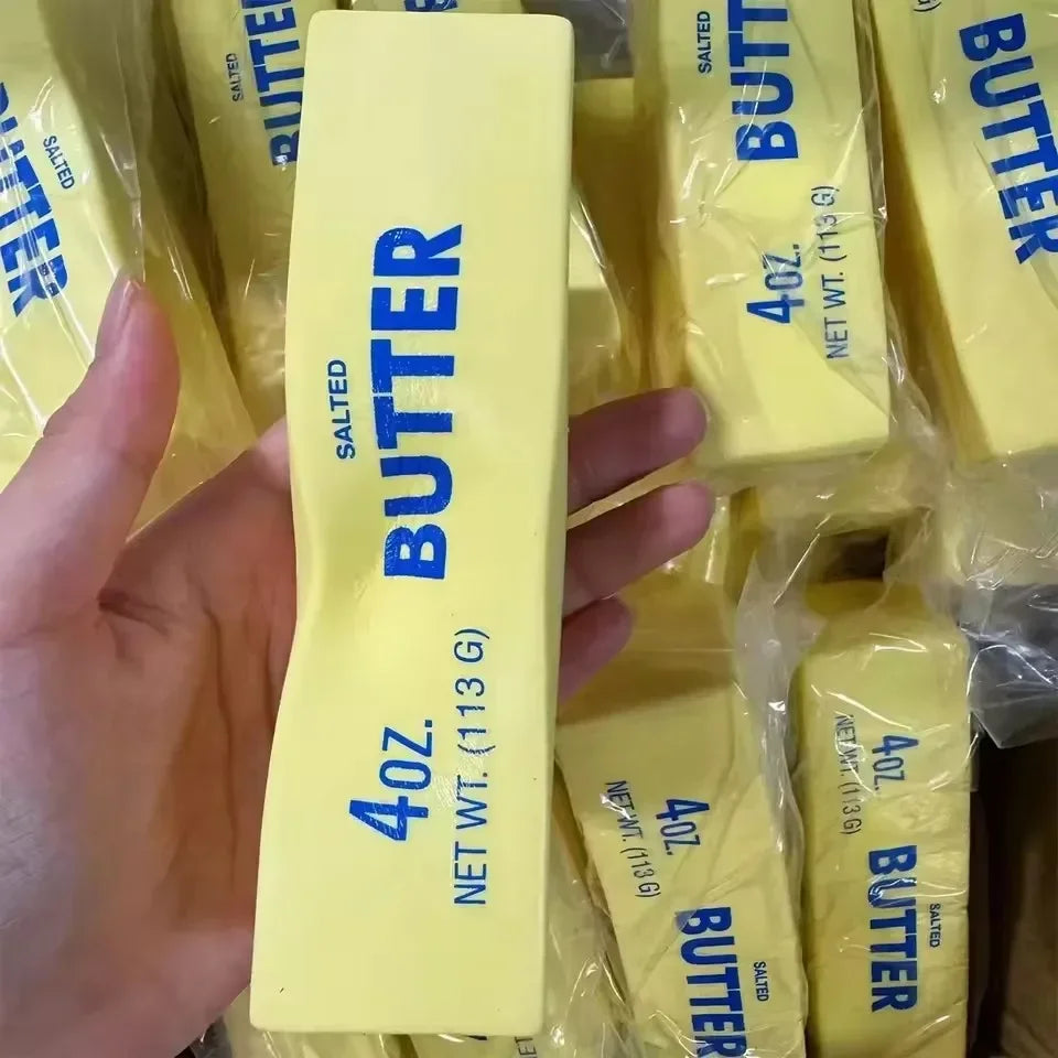 Fidget Toy Butter Stick – Cheese Shape Anti-Stress Toy