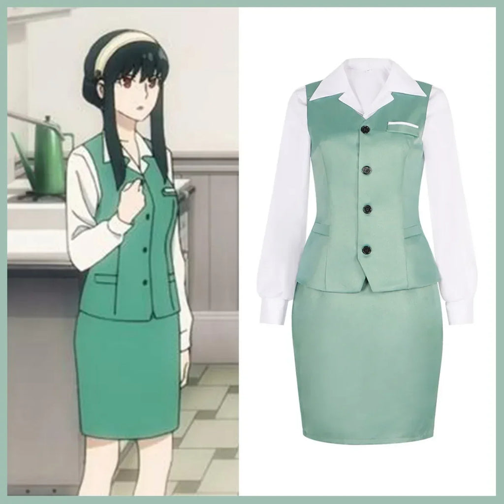 Costume Cosplay Yor Forger – SPY×FAMILY – Tenue et Perruque