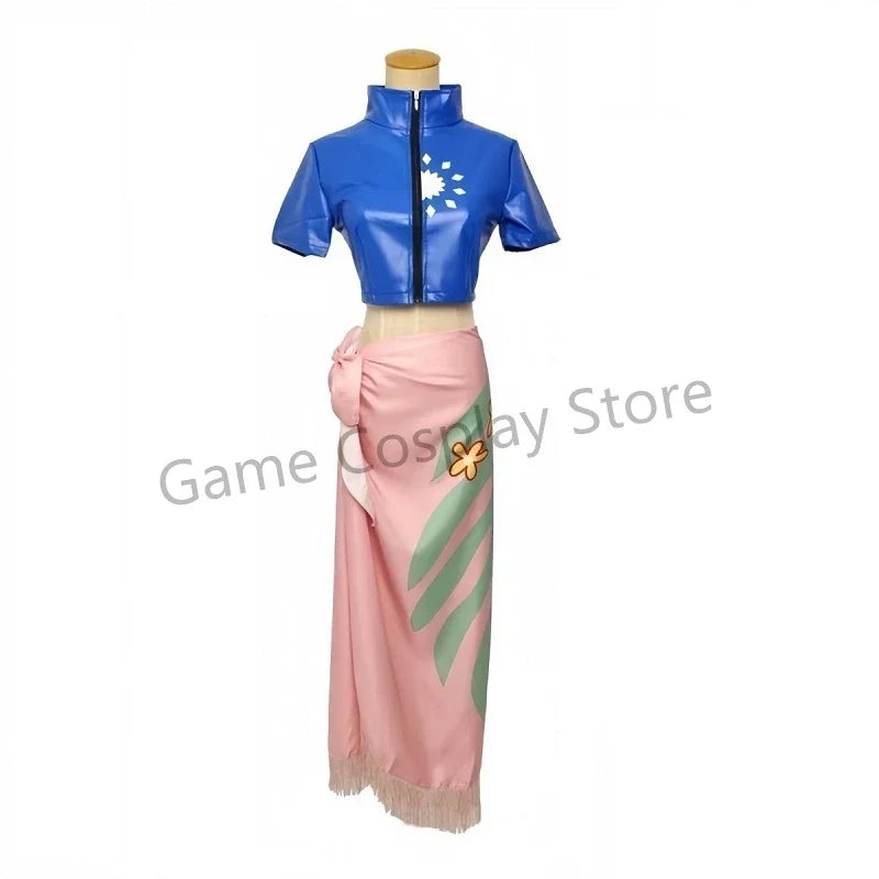 Costume Cosplay Nico Robin – One Piece – Perruque incluse – vue 2 | BubuKawaii