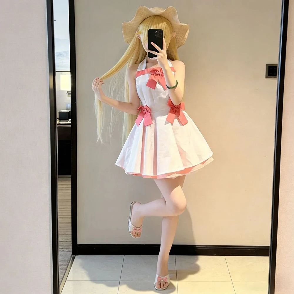 Mon Bubu Kawaii – Oshino Shinobu Cosplay Dress – Women's Costume Dress