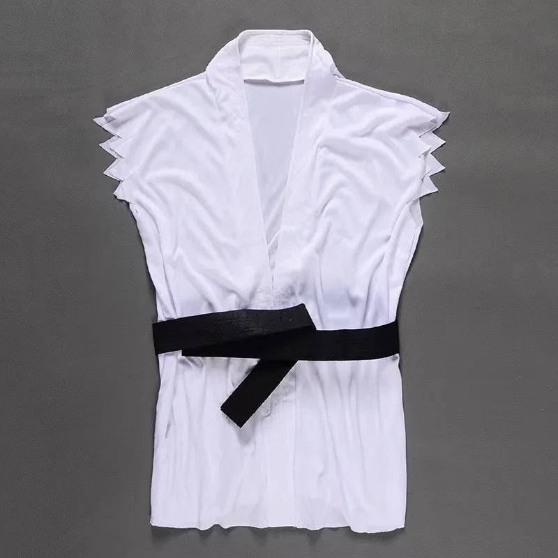 Game Ken Masters Ryu Cosplay Costume Adult Men Stage Performance Clothes Karate Uniform Halloween Carnival Outfits – vue 3