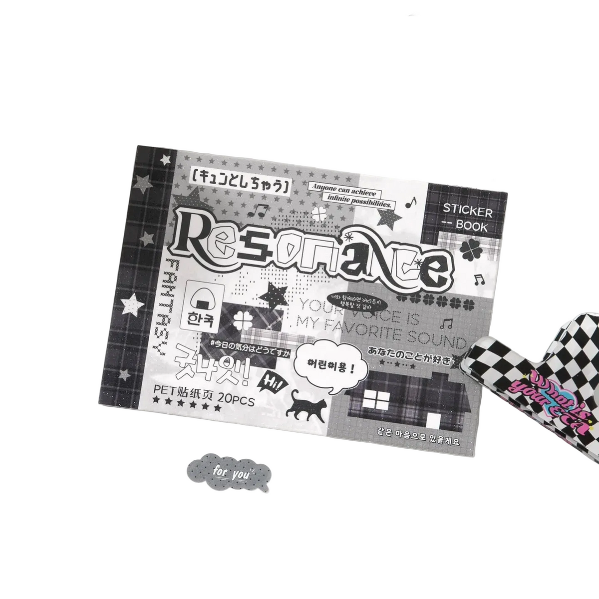 Carnet de stickers découpés – 20 planches