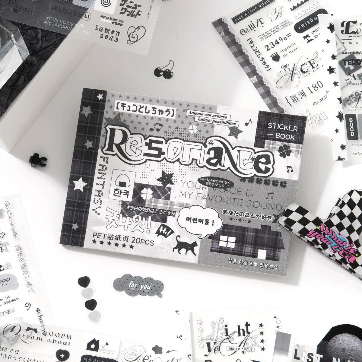 Carnet de stickers découpés – 20 planches – vue 5