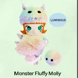 Pop Mart – Molly x Instinctoy Erosion Molly Costume – Blind Box – Fluffy2 Monstrueuse | BubuKawaii