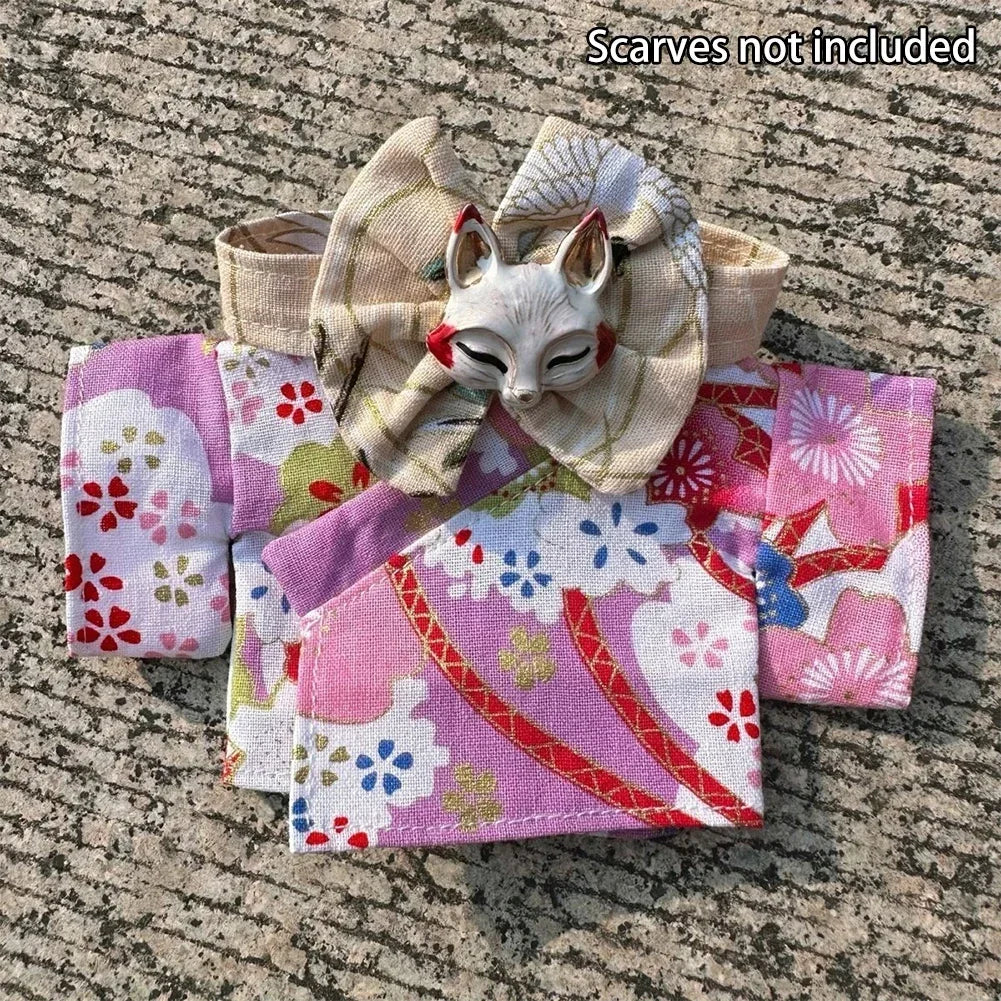 Costume Kimono Japonais pour Labubu  15-17 cm