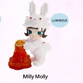Pop Mart – Molly x Instinctoy Erosion Molly Costume – Blind Box – Molly Milly | BubuKawaii