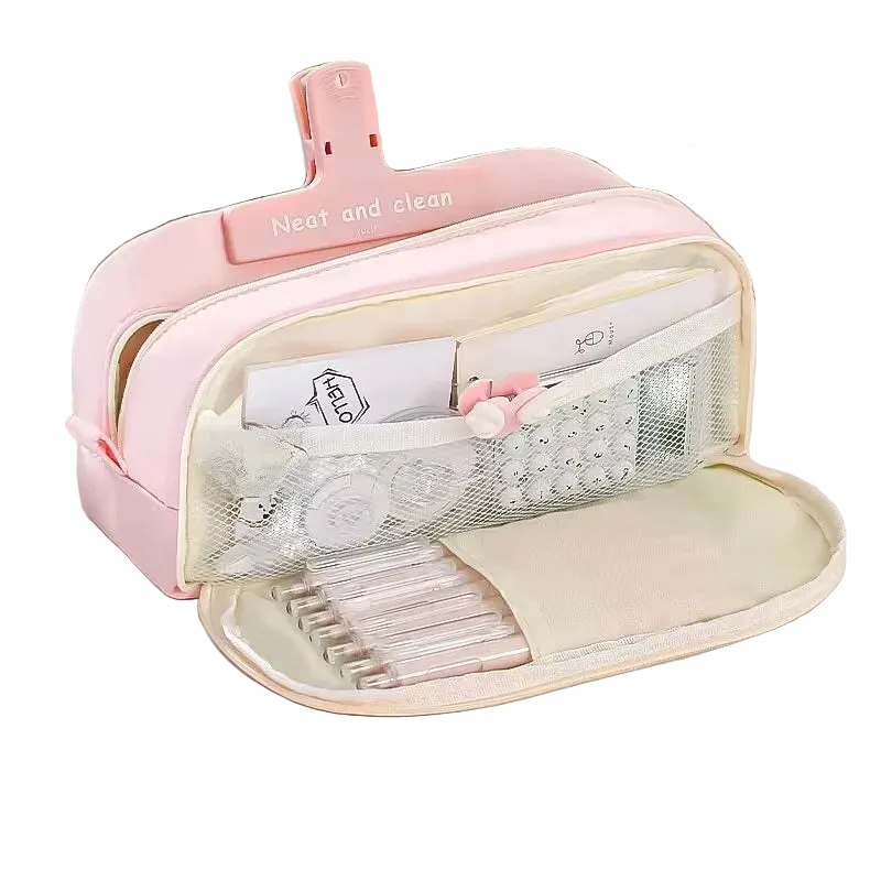 Kawaii School Pencil Case Large Capacity Multi-Pocket