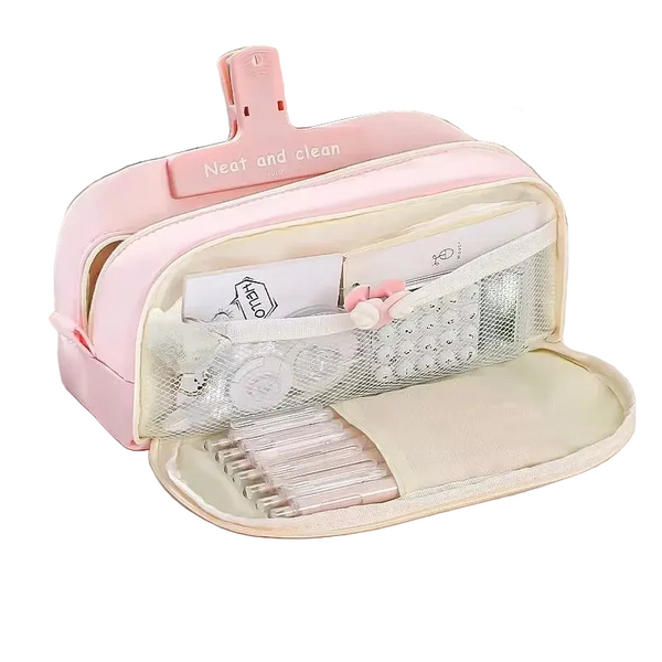 Kawaii School Pencil Case Large Capacity Multi-Pocket
