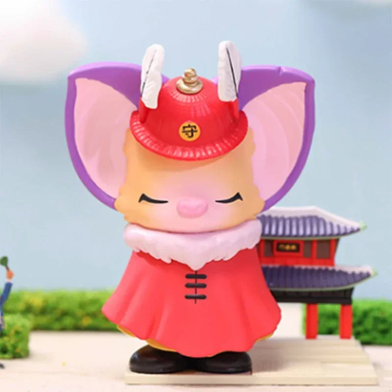 POP MART Yoki voyage autour du mot série boîte aveugle jouets Kawaii Anime figurine Surprise boîte mystère poupées…