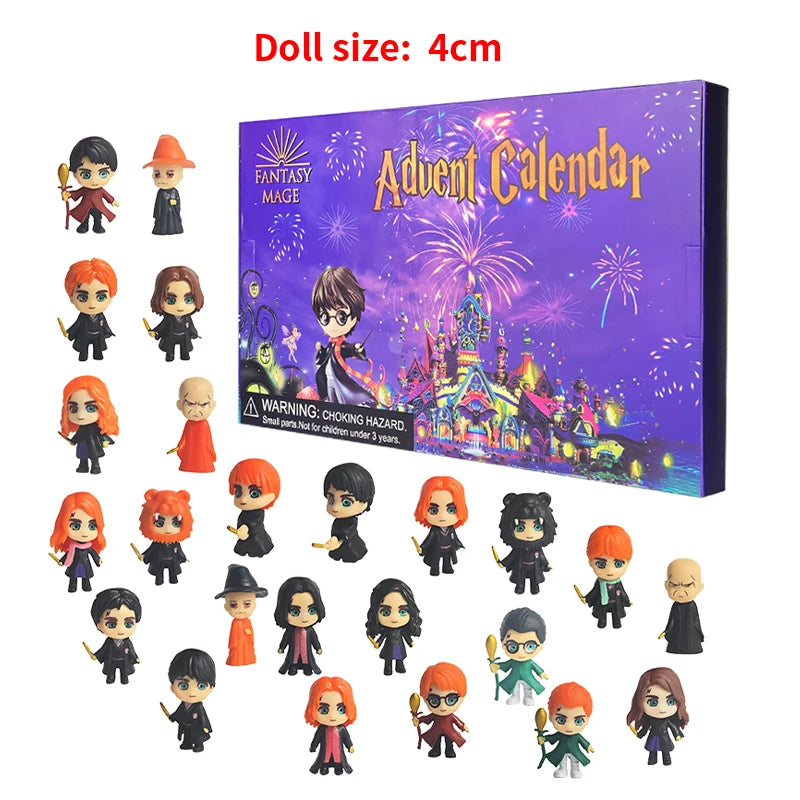Mon Bubu Kawaii – Calendrier de l'Avent Naruto 2025 – Coffret 24 Figurines PVC