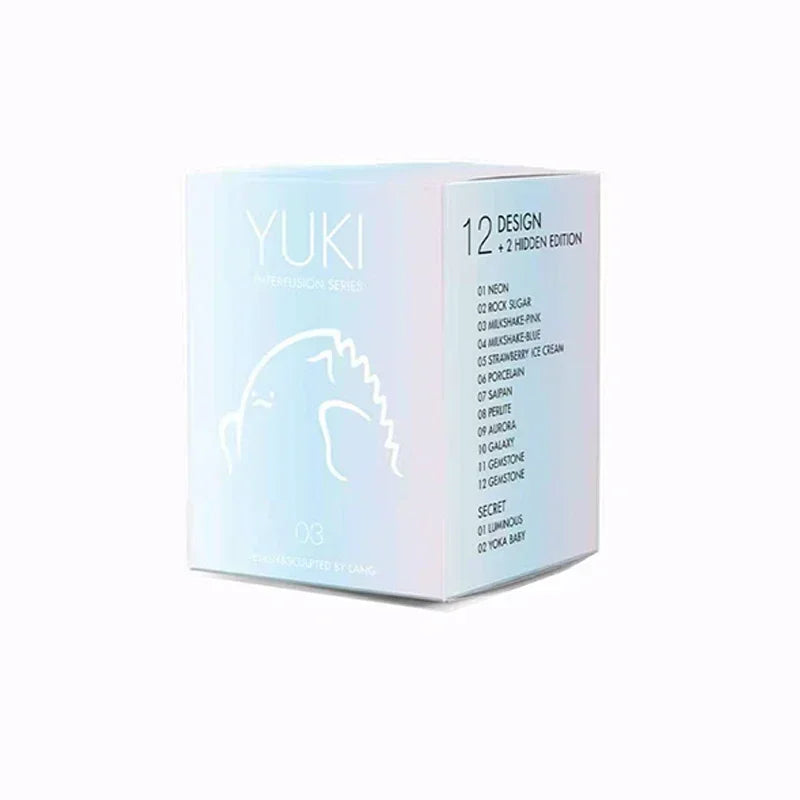 POP MART YUKI Interfusion Series Figurine d'action mignonne à collectionner Boîte mystère - Jouet surprise pour cadeau…