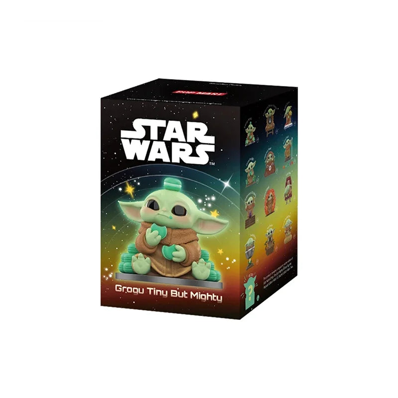 POP MART Star Wars Grogu Tiny But Mighty Series Action Figure Mystery Box Guessing Toy Anime Figures Collectible Toys