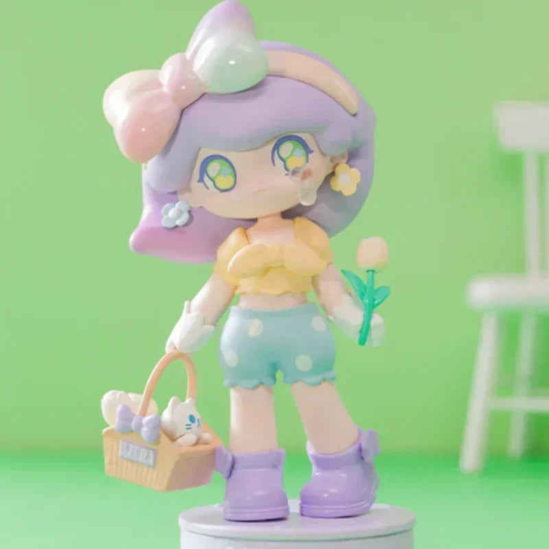 POP MART AZURA – série de garde-robe, boîte aveugle, boîte mystère, sac de devinettes, jouets poupée, figurine d'anime…