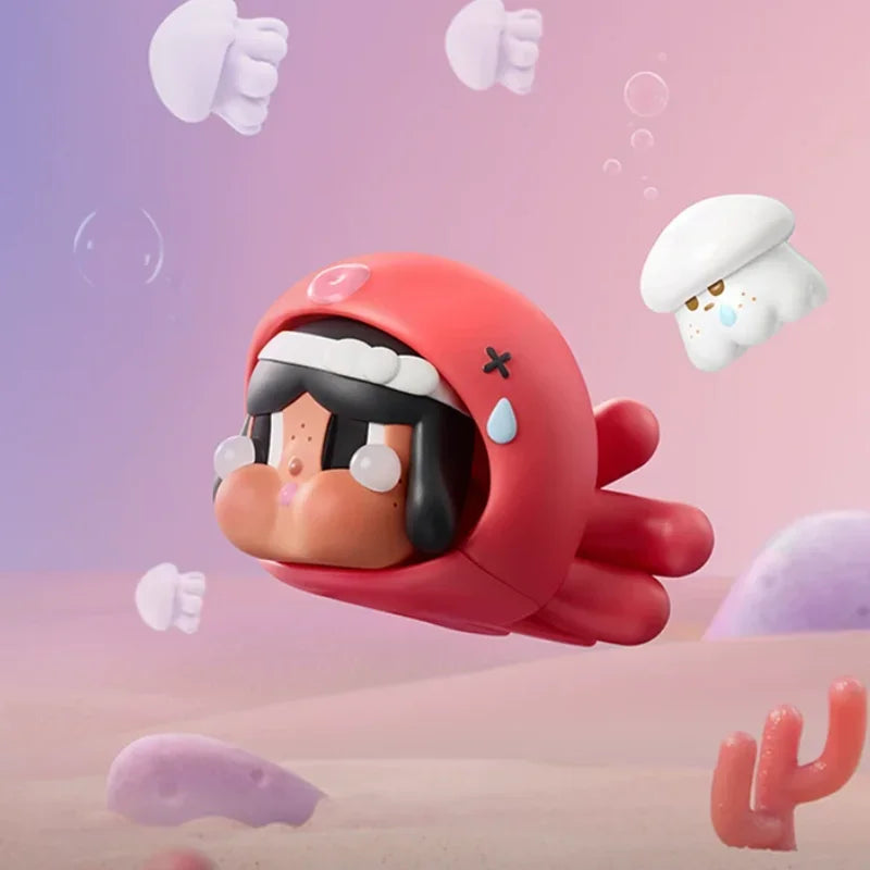 POP MART CRYBABY CRY ME AN OCEAN Series Blind Box Toys Mystery Box Guess Bag Cute Doll Anime Action Figure Birthday Gift