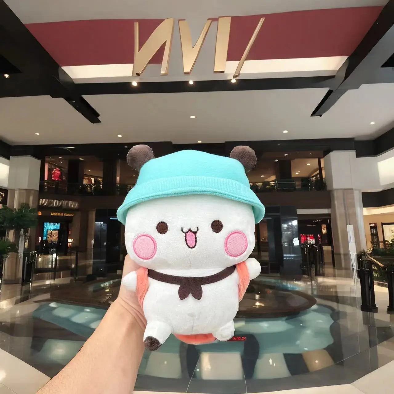 Peluche Panda et Ours Kawaii Mitao 20 cm