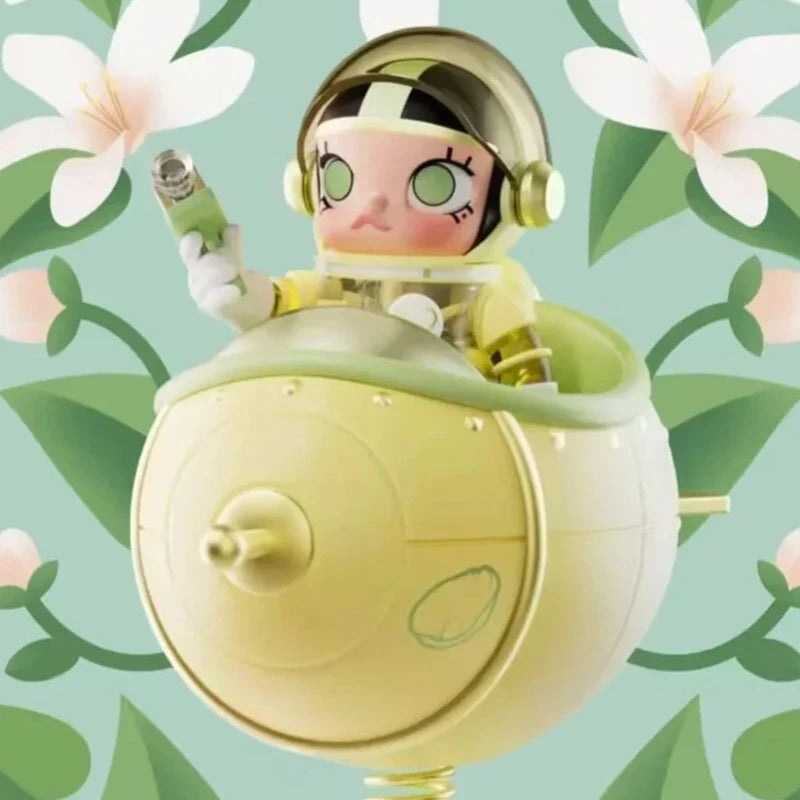 Pop Mart – Mega Space Molly 100% Blossom Series – Figurine Édition Limitée 11 cm