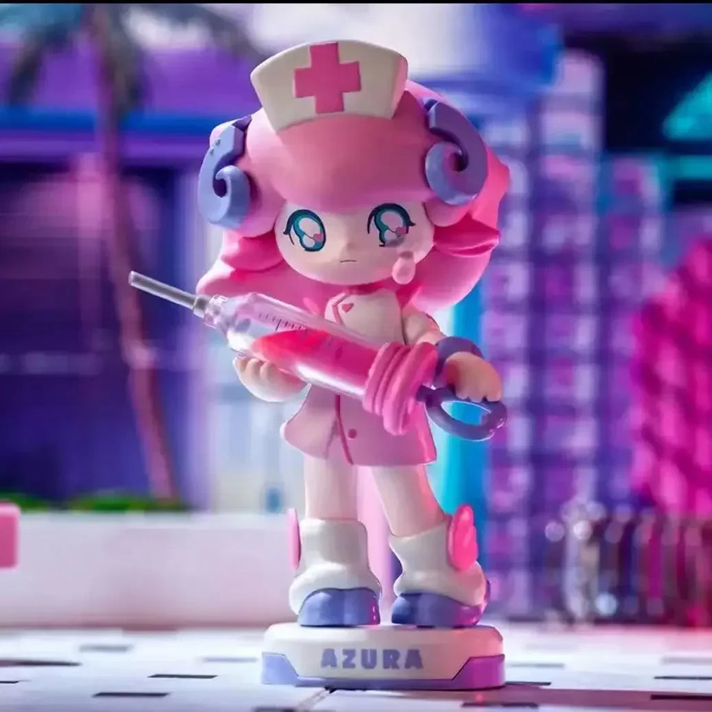Pop Mart véritable Azura série de sport animale boîte aveugle boîte mystère originale jouets poupée mignon Anime…