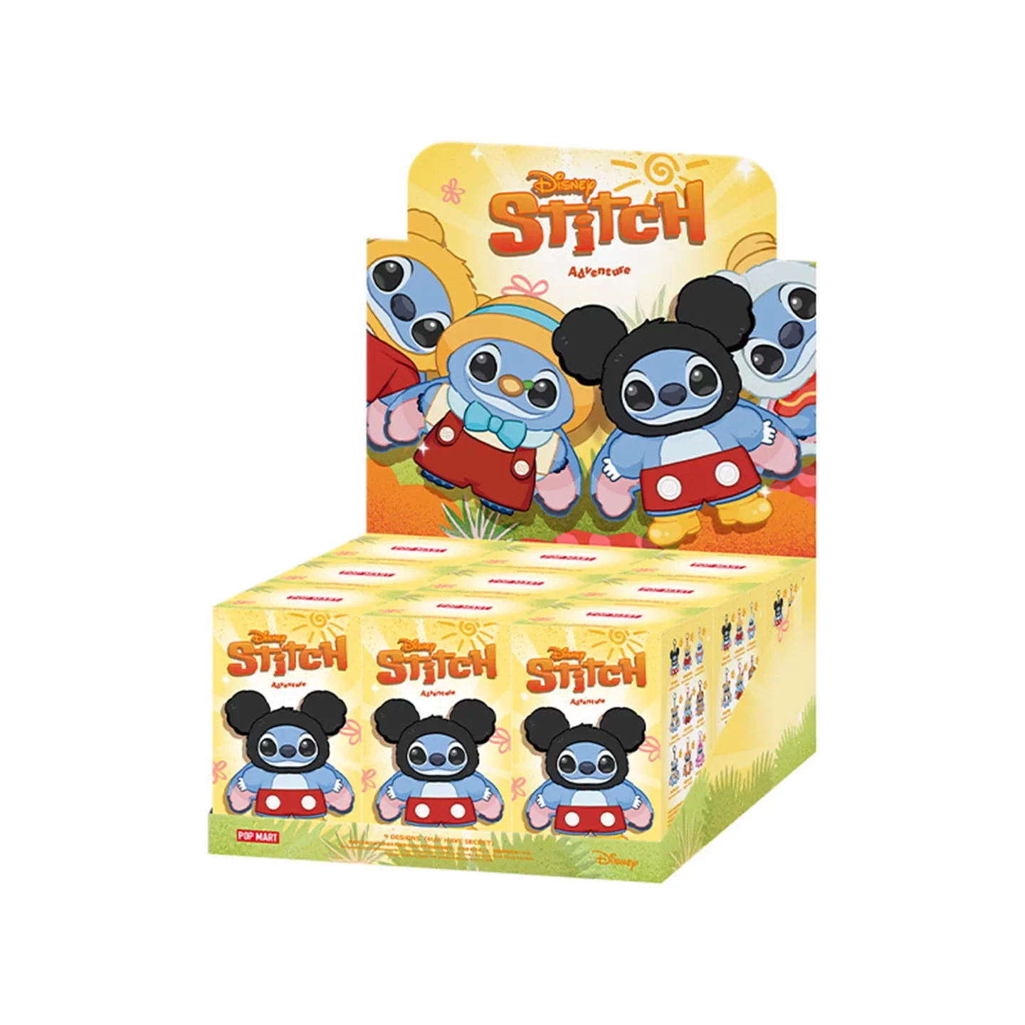Pop Mart – Stitch Adventure Series Disney – Blind Box Peluche