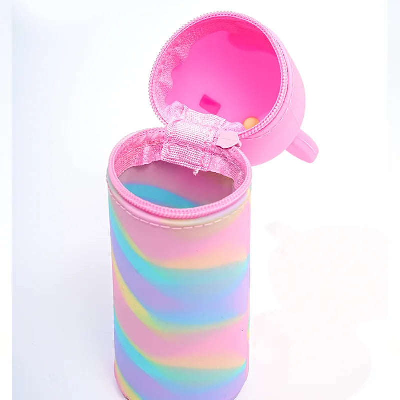 Kawaii Silicone Pencil Case – Animal Shape – Large Capacity