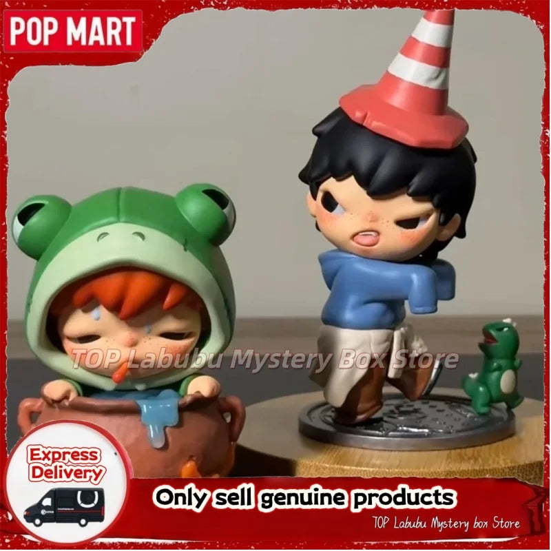 NOUVEAU POPMART Hirono Tamed Wildgrass Serie Blind Box Figurine d'art mignonne à collectionner Décoration Jouet…