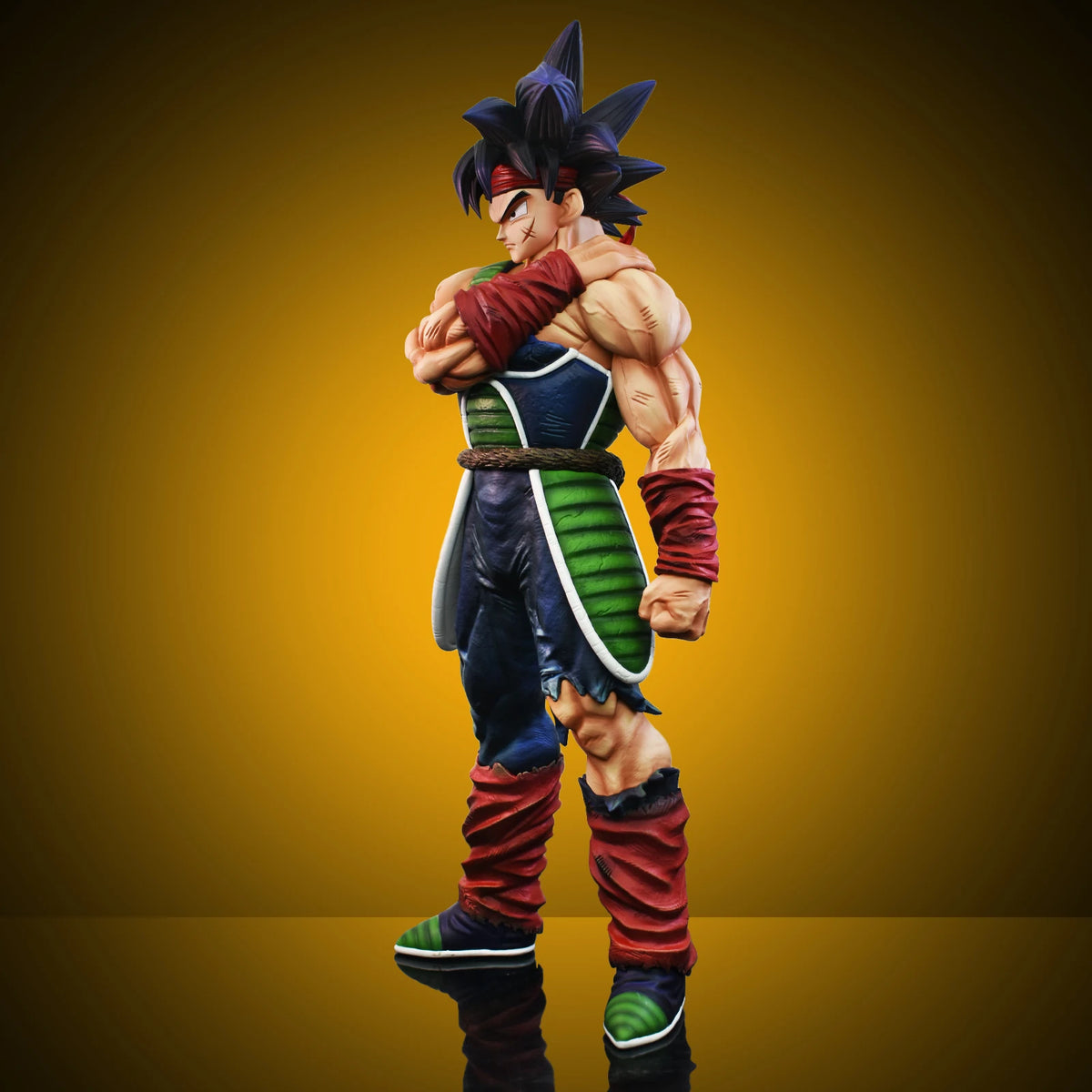 24cm/9.4in Anime Dragon Ball Z Figure Bardock Figure Collectible Model Statue Toy Gift – vue 4 | BubuKawaii