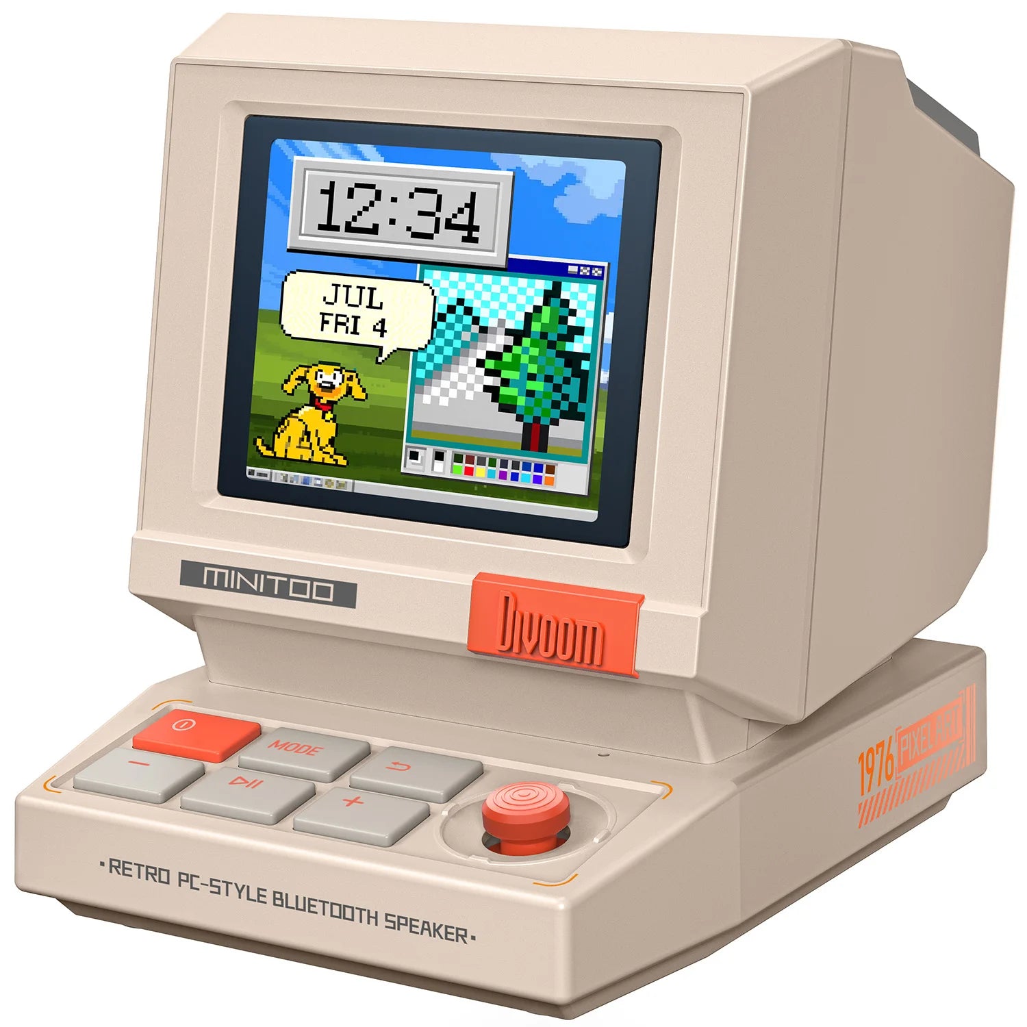 Retro Bluetooth Pixel Speaker – Divoom MiniToo