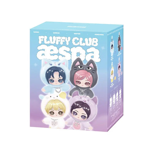 Pop Mart – Aespa Fluffy Club – Blind Box – 1 boîte mystère | BubuKawaii
