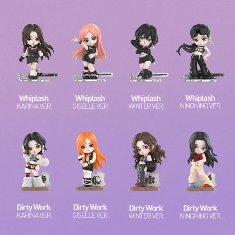 Figurine Aespa Memorable Picks – Blind Box – Lot de 8 (set complet) | BubuKawaii