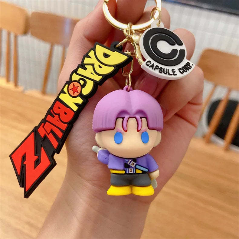 Dragon Ball keychain creative Goku and Vegeta pendant cartoon high-appearance value… – Keychain-A – vue 7 | BubuKawaii
