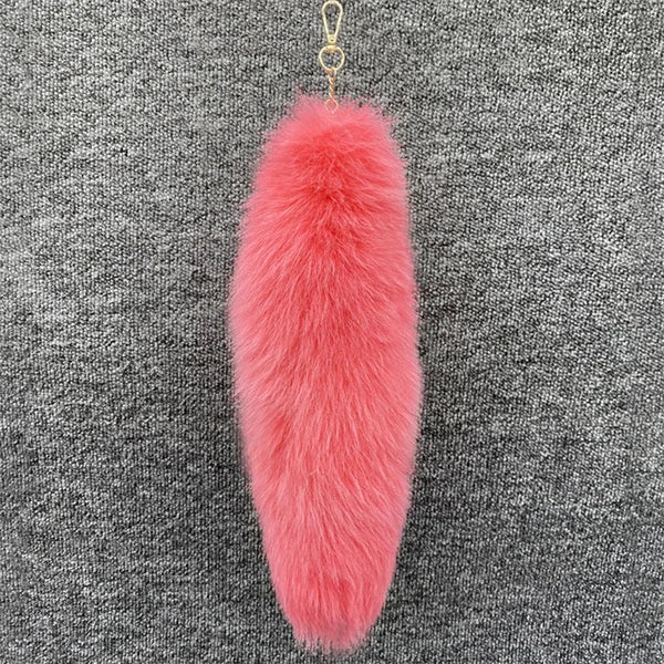 Huge Fluffy Faux Fur Fox Tail Keychain Bag Charms Therian Tail Fox Tail Keychain Fur… – Couleur 37 – vue 8 | BubuKawaii