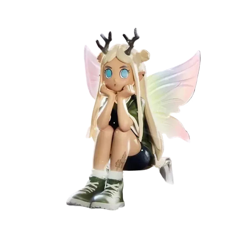 Pop Mart pêche émeute Punk fée série boîte aveugle jouets Kawaii Anime figurine Surprise véritable Original boîte…