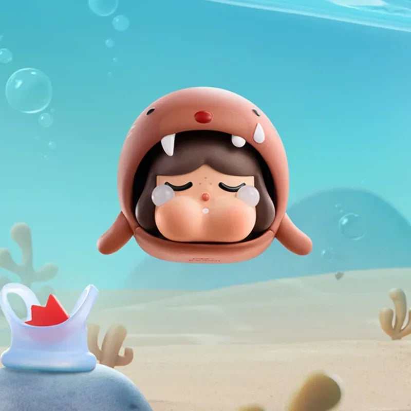 POP MART CRYBABY CRY ME AN OCEAN Series Blind Box Toys Mystery Box Guess Bag Cute Doll Anime Action Figure Birthday Gift