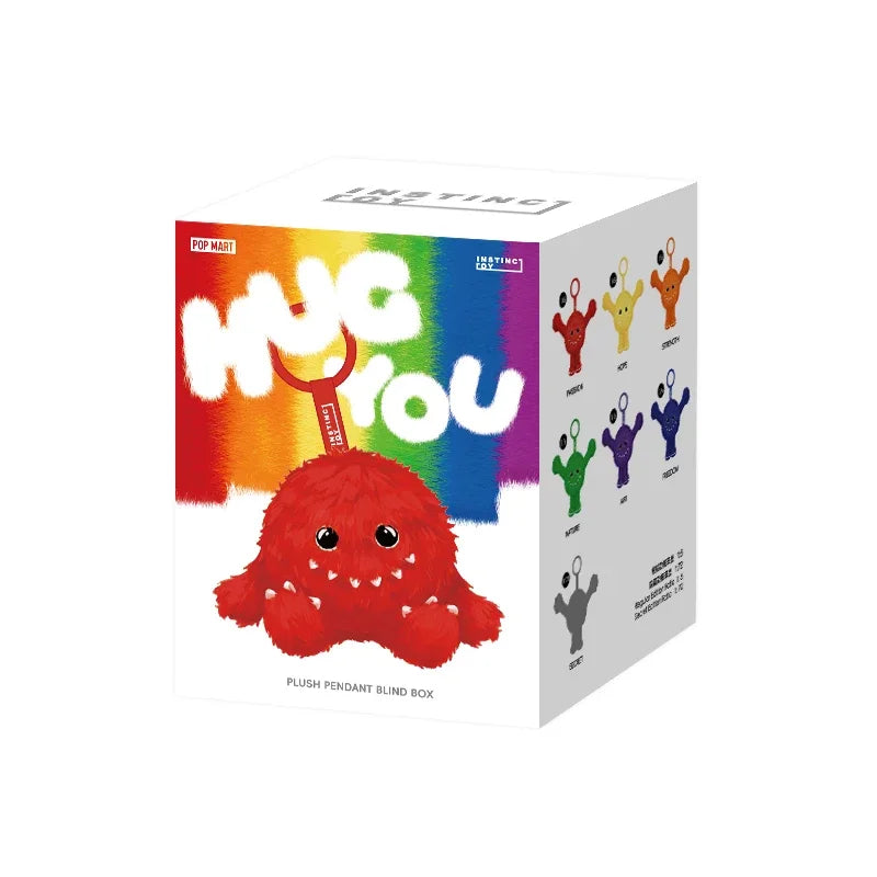 POP MART INSTINCTOY HUG YOU series pendant blind box toys mystery box original figure guess bag doll Kawaii model