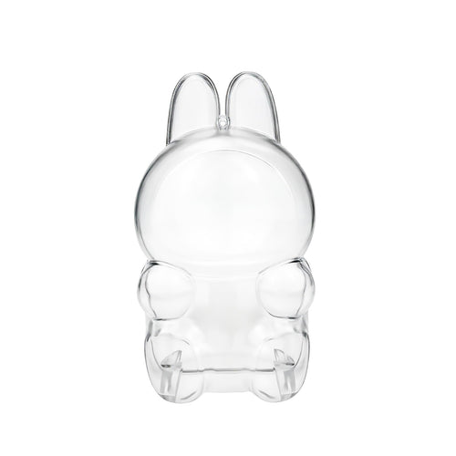 Boîte de protection transparente pour pendentif Labubu
